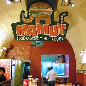 Mamut restaurant in Arequipa